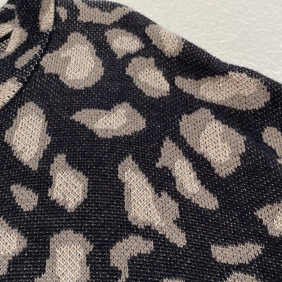Ricki's Animal Pattern Side Zip Sweater M - Picture 8 of 10